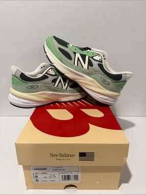 NB x Teddy Santis 990v6 Made in USA 'Avocado Natural Mint' Sz: 6.5-7 (U990AB6)